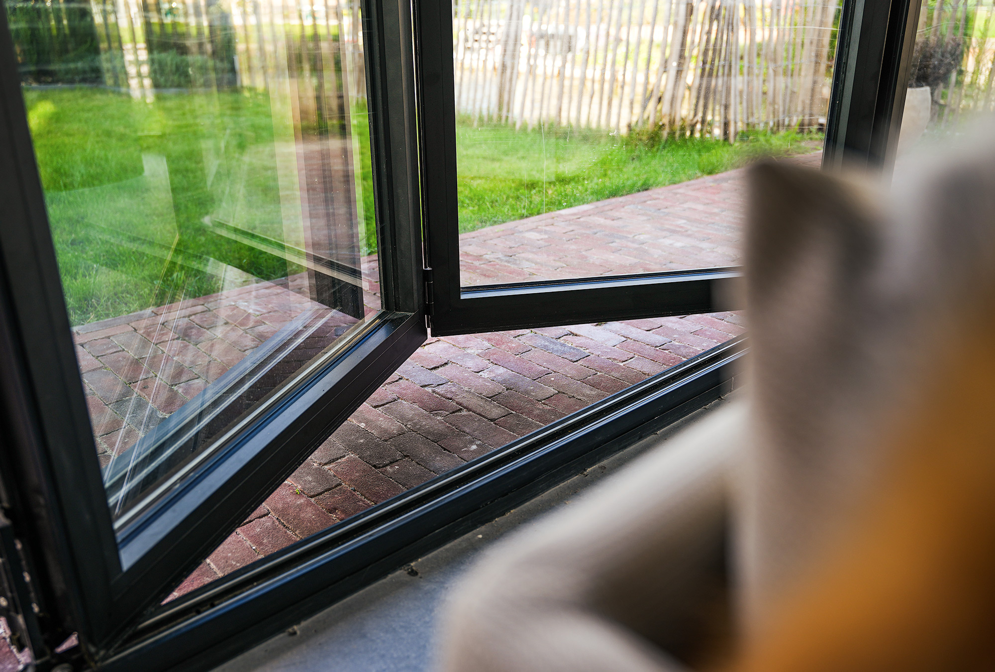 Glazen vouwwand in uw buitenverblijf?